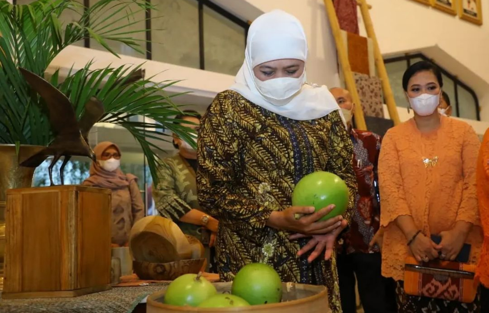 Jatim Lumbung Pangan Nasional, Khofifah: Hasil Sinergitas dan Intensifikasi Lapangan