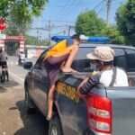 Polres Mojokerto  Kota Ciduk 5 Pengamen yang Berkeliaran Saat Ramadan