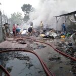 Gegara Petasan, Tumpukan Barang Rongsokan di Mojoagung Jombang Ludes Terbakar