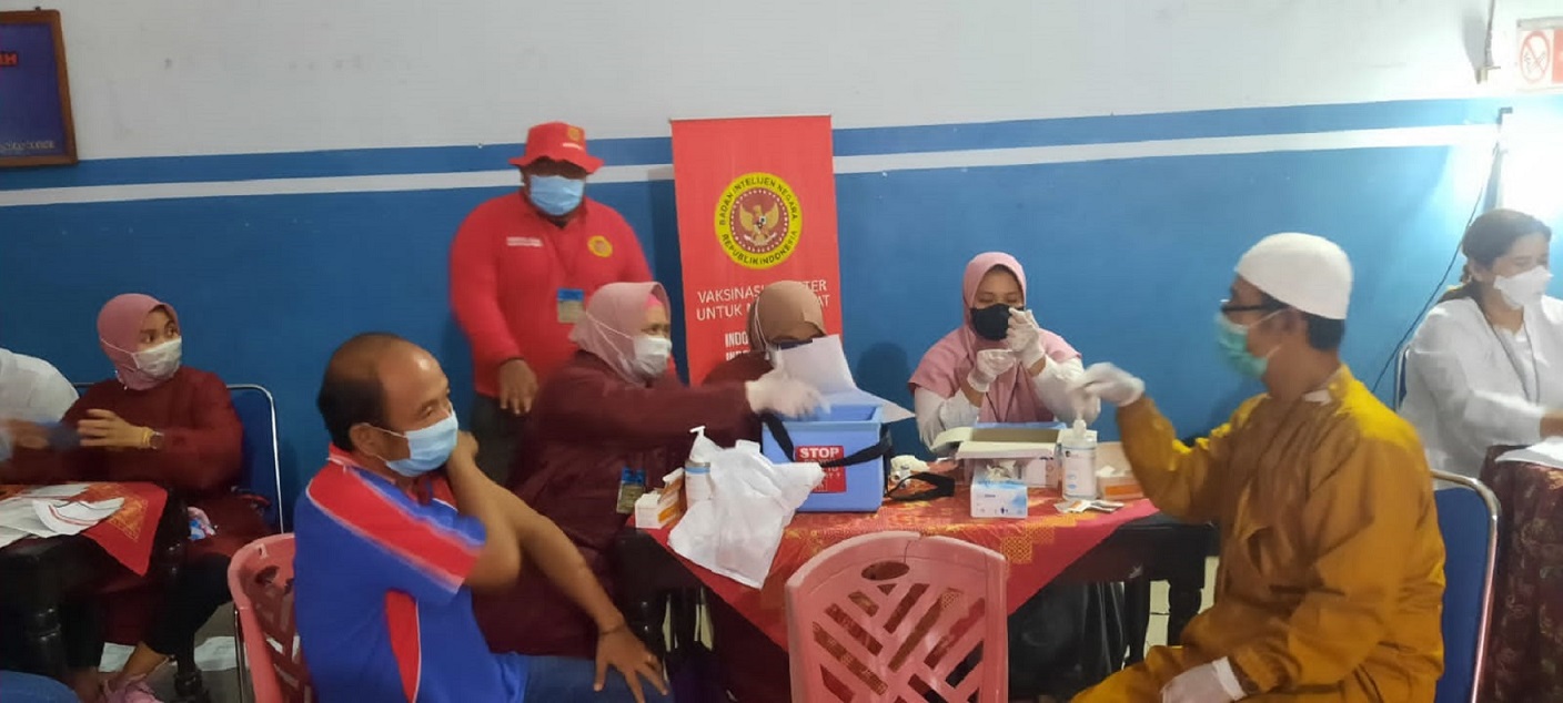 Covid-19 Melandai, Binda Jatim Tetap Gencar Vaksinasi Booster di Kediri