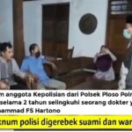 Beredar Video Oknum Anggota Polsek di Jombang Digerebek Diduga Soal Perselingkuhan