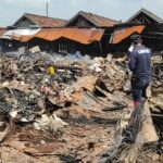 Tim Labfor Polda Jatim Selidiki Penyebab Kebakaran Pasar Ngadiluwih Kediri