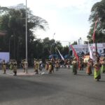 Drama Kolosal Raden Wijaya Vs Pasukan Tar-Tar Warnai HUT 729 Kabupaten Mojokerto