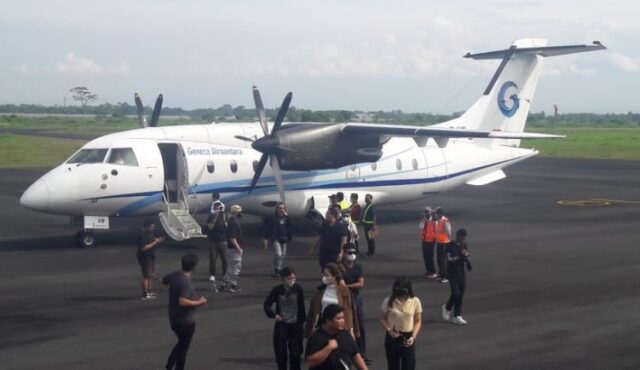 Selama Libur Lebaran, Dua Pesawat Carter Menderat di Bandara Notohadinegoro Jember
