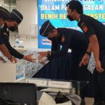 Petugas Gabungan Bandara Juanda Surabaya, Gagalkan Penyelundupan Puluhan Ribu Baby Lobster 