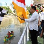 67 Tim Bertarung dalam Lomba Dayung Hari Jadi Kota Surabaya Ke-729