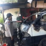 Parkir di Samping Warung, Mobil Pikap Warga Situbondo Diduga Dibakar OTK