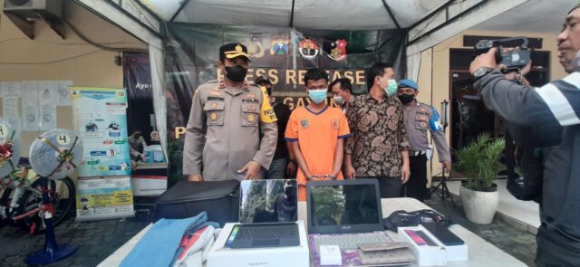 Bobol Rumah Mewah di Gayungsari Surabaya, Pengamen Terminal Bungurasih Diringkus Polisi