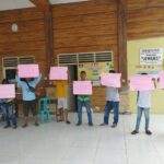 Belasan Warga di Jombang Demo Tuntut  Copot Dua Oknum Perangkat Desa