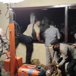Polres Kediri Kota Evakuasi 40 Tahanan Akibat Gudang Sat Samapta Terbakar
