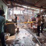 Diduga Tabung Gas Elpiji Bocor, Warung dan Kandang di Kediri Terbakar