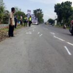 Kondisi Jalan pada Lokasi Truk Tebu Terguling di Jombang Kerap Picu Kecelakaan