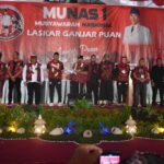 Dorong PDI Perjuangan Rekomendasi Ganjar-Puan, Laskar Ganjar-Puan Munas di Kota Blitar