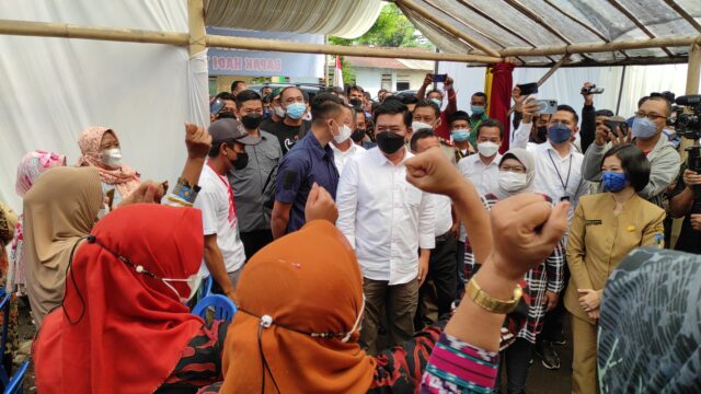 Menteri ATR Hadi Tjahjanto Kunjungi Lokasi Perkebunan di Kediri yang Masih Konflik
