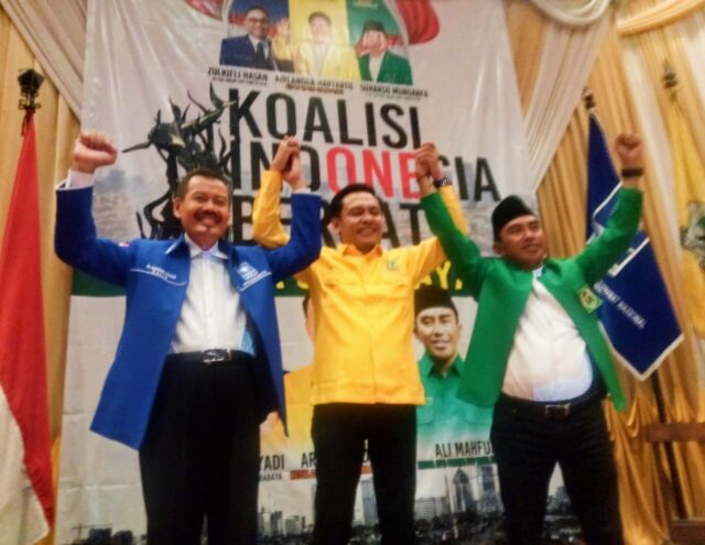 Tiga Parpol di Surabaya Bentuk Koalisi Siap Hadapi Pilpres 2024