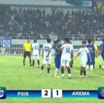 Dua Gol Fortes Permalukan Mantan Tim, Arema FC Takluk dari PSIS di Laga Uji Coba