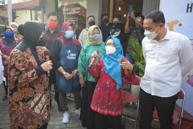 Program Pahlawan Ekonomi Surabaya Dilanjut Wali Kota Eri Cahyadi