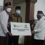 Kunker ke Jombang, Wapres  KH Ma’ruf Amin Serahkan Bantuan Modal Santripreneur
