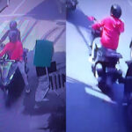 Aksi Dua Maling Motor di Banyuurip Surabaya Terekam CCTV