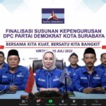 Mantan ‘Ning Surabaya’ Nakhodai Partai Demokrat Kota Pahlawan Periode 2022-2027