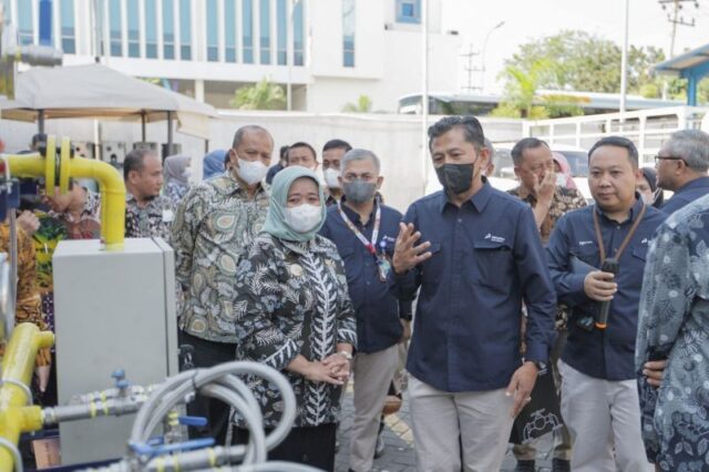 Kunjungi PGN Surabaya, Bupati Sleman Studi Pemanfaatan Jargas