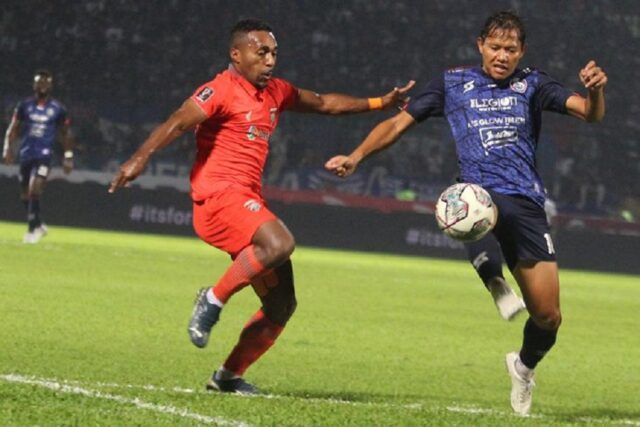 Leg 1 Final Piala Presiden 2022, Arema FC Menang Tipis atas Borneo FC