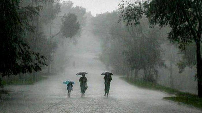 Prakiraan BMKG Hujan Lebat di Sejumlah Provinsi Indonesia