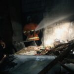 Tabung Elpiji 3 Kg Meledak, Dua Kios di Pasar Kedungmaling Mojokerto Ludes Terbakar