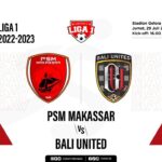 PSM Makassar Tumbangkan Juara Bertahan Liga 1 Bali United Dua Gol Tanpa Balas