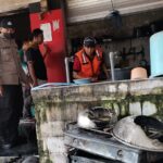 Warung Makan di Pasar Pon Kota Blitar Terbakar, Lupa Matikan Kompor