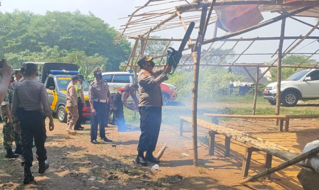 Sarang Judi Sabung Ayam di Ngoro Mojokerto, Dibongkar Polisi 