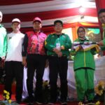 Closing Ceremony Porprov VII di Lumajang, Bupati Jombang Menerima Bendera Porprov Jatim
