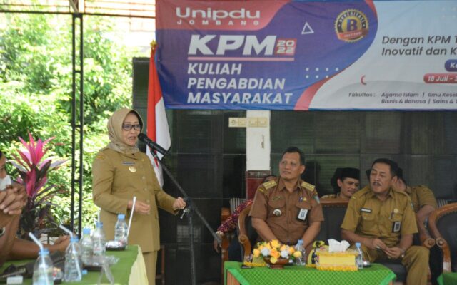 Bupati Jombang Buka KPM Tematik XXI Unipdu di Plandaan