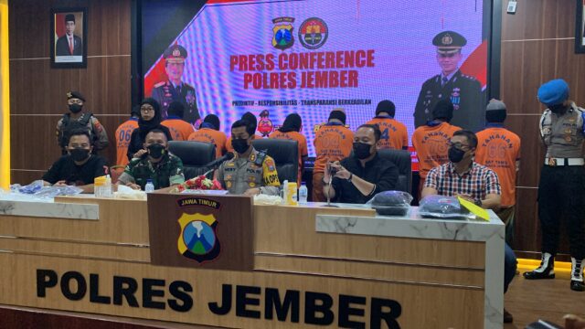 Polres Jember Buru Pelaku Penganiayaan yang Berujung Aksi Teror dan Pembakaran