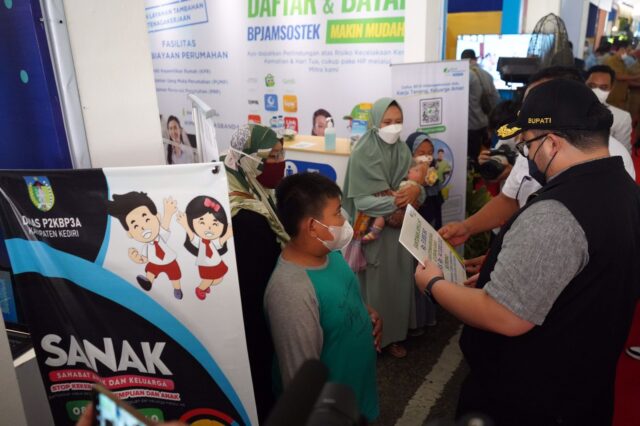 Bupati Kediri Mas Dhito Wajibkan Stand Dinas di Pameran Pembangunan Beri Manfaat Bagi Masyarakat