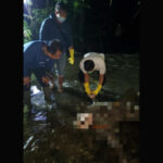 Mayat Perempuan Tanpa Identitas Ditemukan Membusuk di Sungai Kandat Kediri