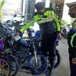 Terjaring Razia, Puluhan Motor Balap Liar di Pasuruan Ditahan 2 Bulan