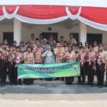 Bupati Jombang Mundjidah Wahab Melepas Peserta Jambore Nasional ke Jakarta