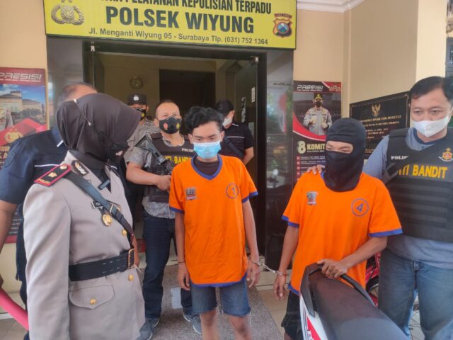 Hanya 2 Jam, Polisi Ringkus Penjambret di Surabaya yang Lukai Kepala Seorang Ibu