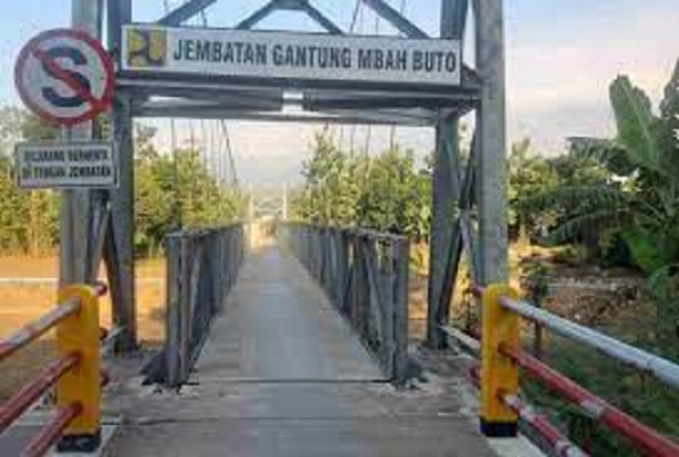 Jembatan Gantung Mbah Buto Mojowarno Jombang, Pangkas Waktu Tempuh Antar Desa