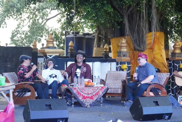 Diskusi dengan Sujiwo Tejo dan Butet di Kediri, Ini yang Disampaikan Mas Dhito