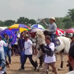 Muhaimin Sapa Masyarakat Kediri dengan Gelar Lomba Pacuan Kuda