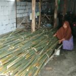 Jelang HUT Kemerdekaan Penjual Bambu di Pasuruan Ketiban Rezeki