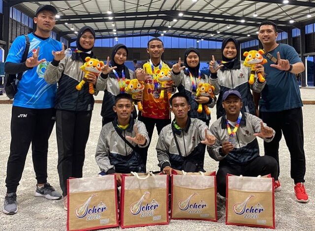 Tim Lamongan Raih Tiga Medali di Internasional Petanque Championship 2022 di Malaysia