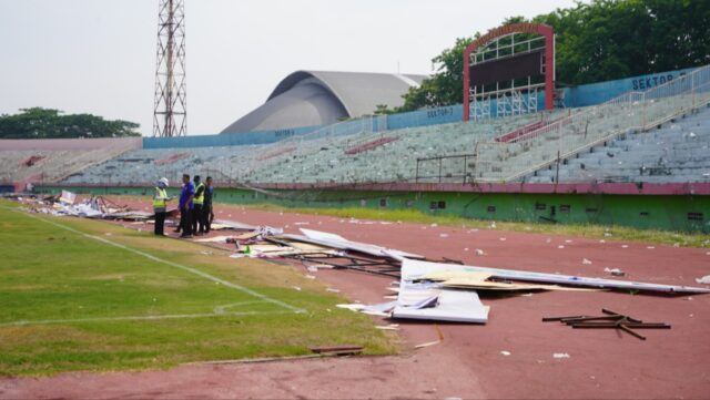 Kerusakan Stadion Gelora Delta Sidoarjo Oleh Suporter Persebaya, Total Kerugian Capai Ratusan Juta