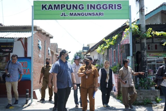 Matangkan Penataan Kampung Inggris Pare Kediri, Mas Dhito Tinjau Lokasi