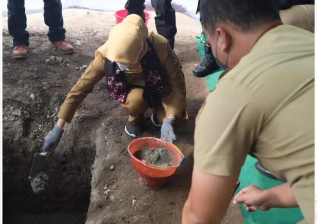 Bupati Blitar Letakkan Batu Pertama Pembangunan Workshop Instalasi RS Ngudi Waluyo