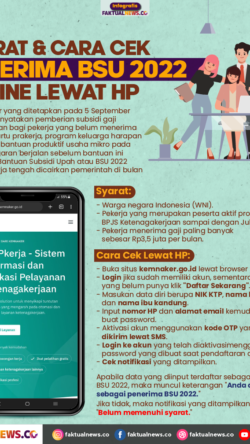 Syarat & Cara Cek Penerima BSU 2022 Online Lewat HP