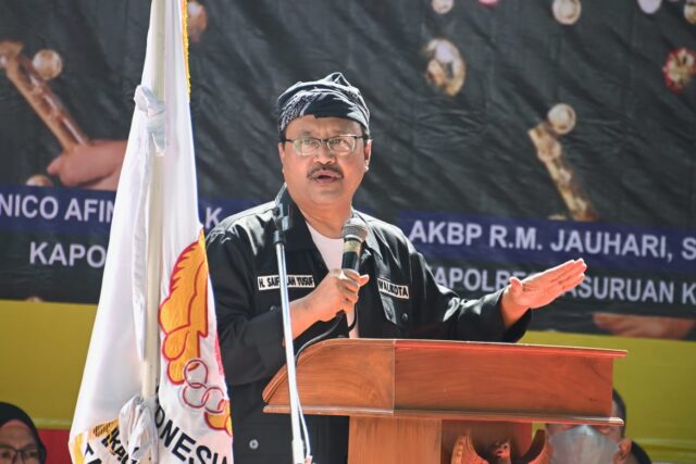 Kejuaraan Pencak Silat di Kota Pasuruan, Gus Ipul Ajak Bertanding Secara Ksatria