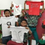 Siswa SLB di Sidoarjo Hasilkan Karya Seni Bernilai Ekonomi